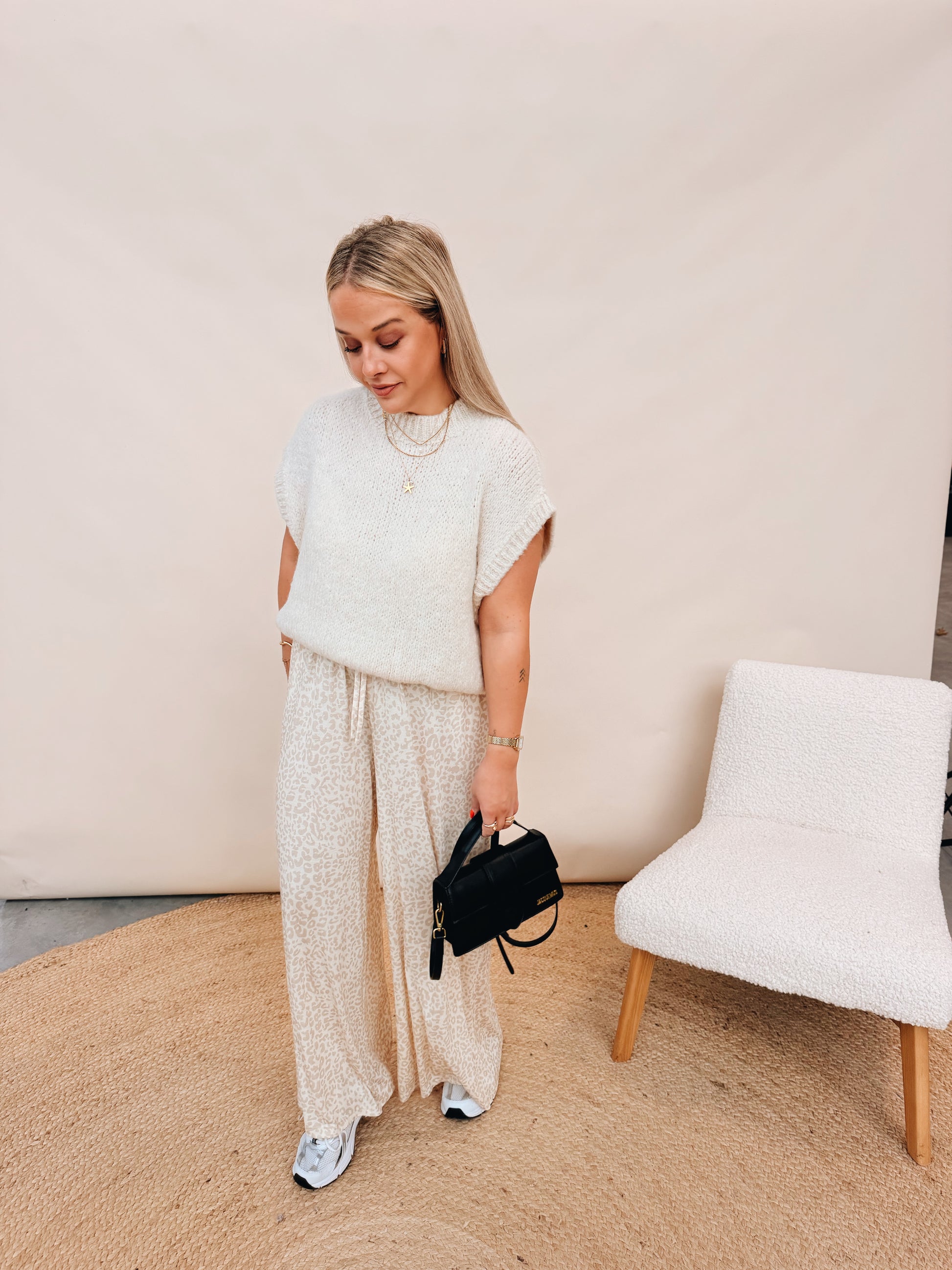 Apolline Knit Ecru