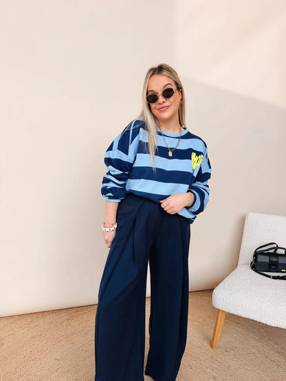 Sweatshirt Amor Club Navy