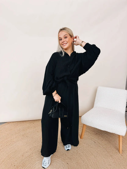 Leonore Blouse Zwart