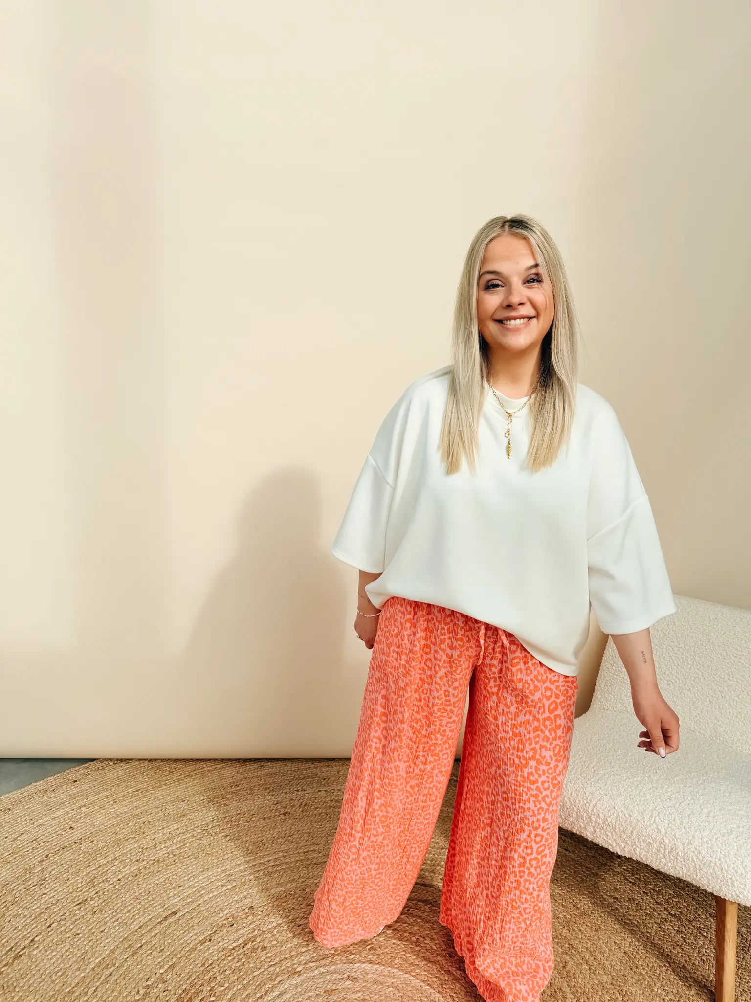 Anne-Floor Leopard Pantalon