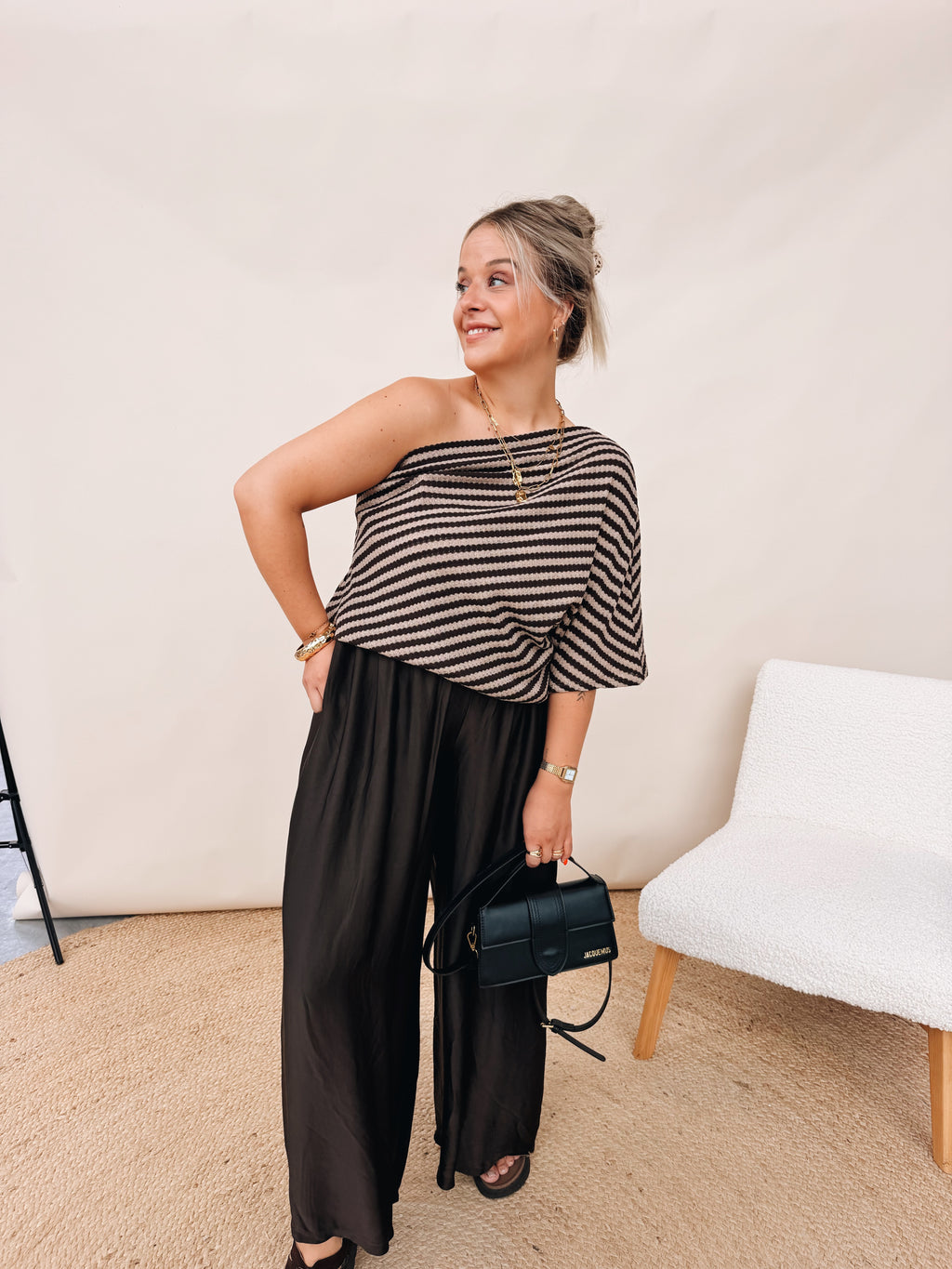 Nuria Pantalon Choco