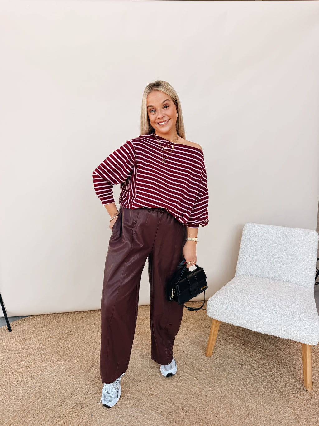 Aveline Bordeaux Pants