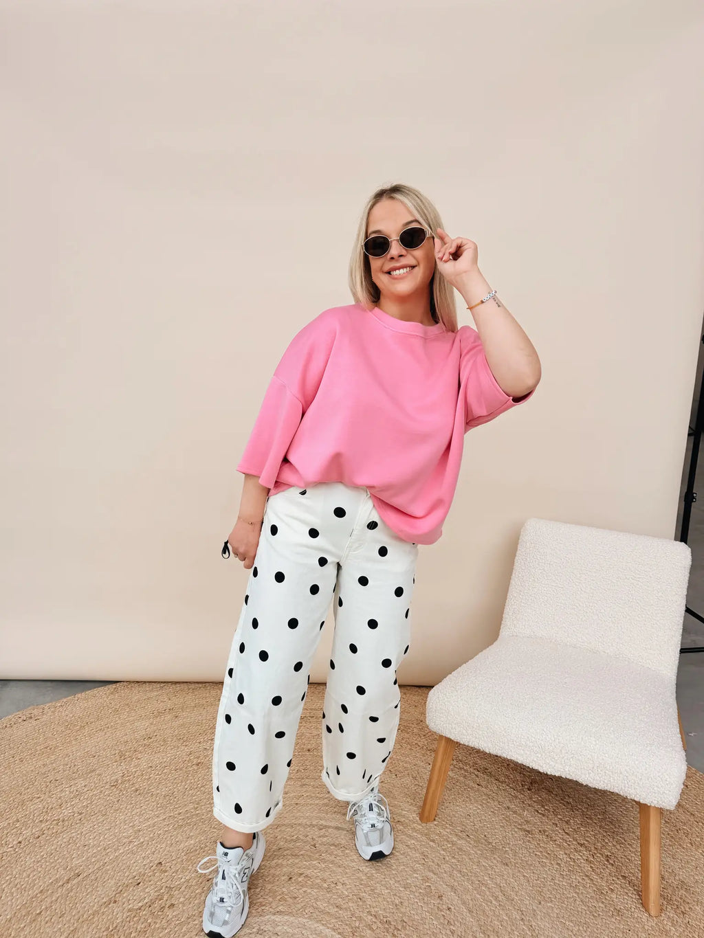 Lou Shirt Roze