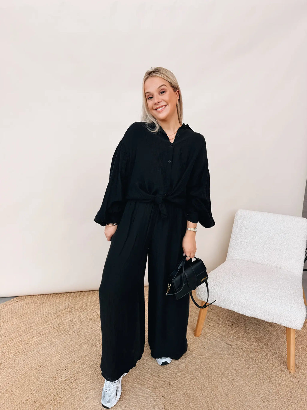 Leonore Blouse Zwart