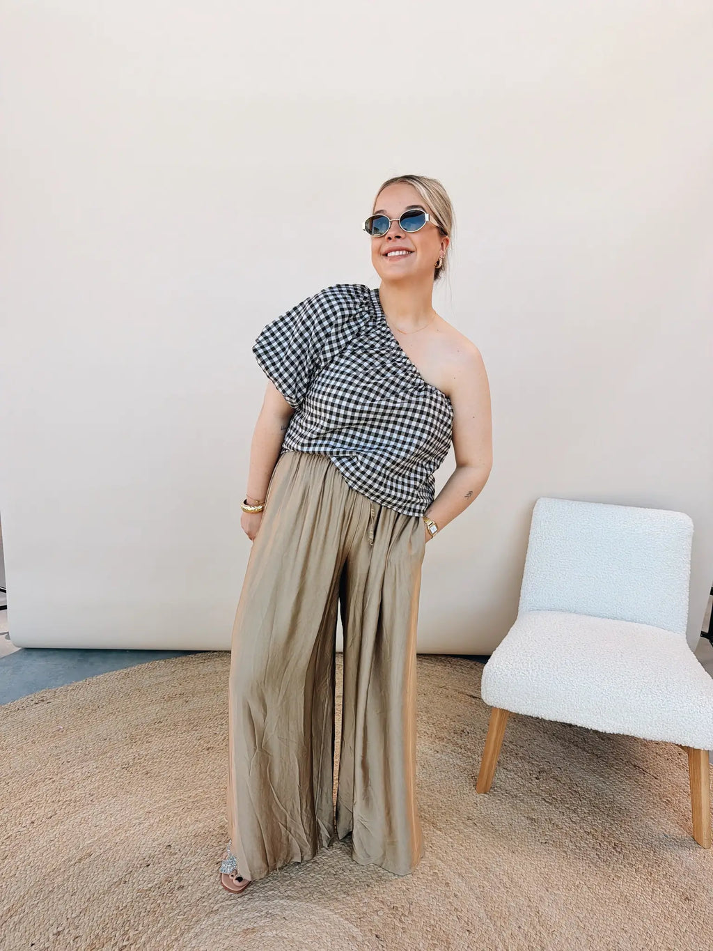 Francien Pantalon Taupe