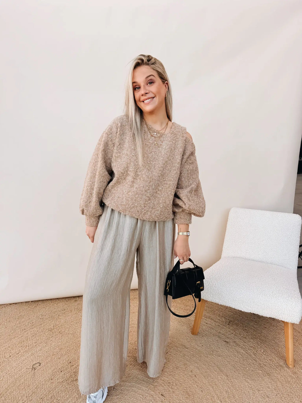 Sanne Knit Beige