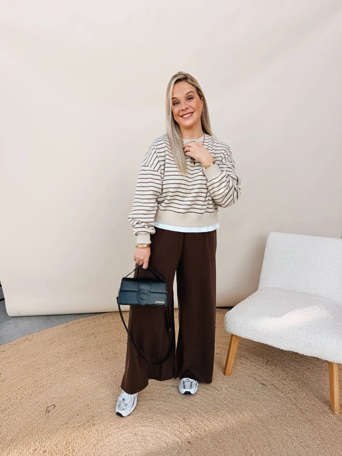 Emilie Sweatshirt Beige
