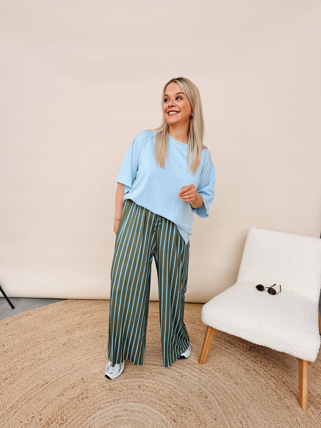 Bona Shirt Babyblauw