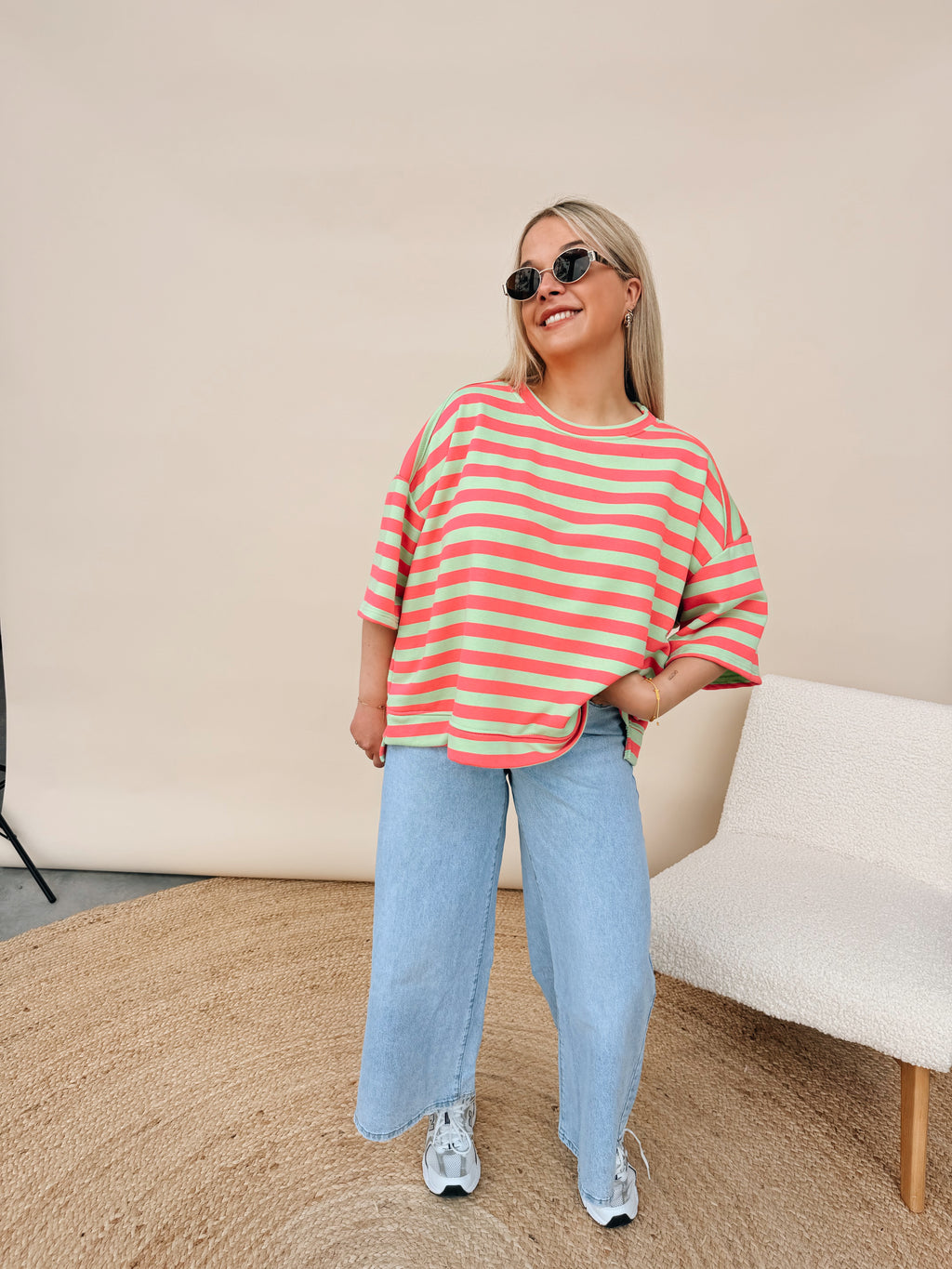 Wilma Wide Leg Cropped Jeans