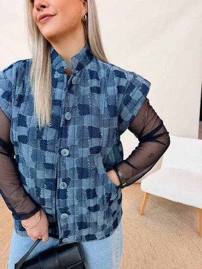 Roxane Patched Jeans Jacket