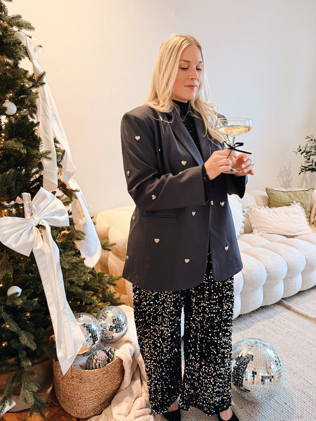 Louna Paillettes Pantalon