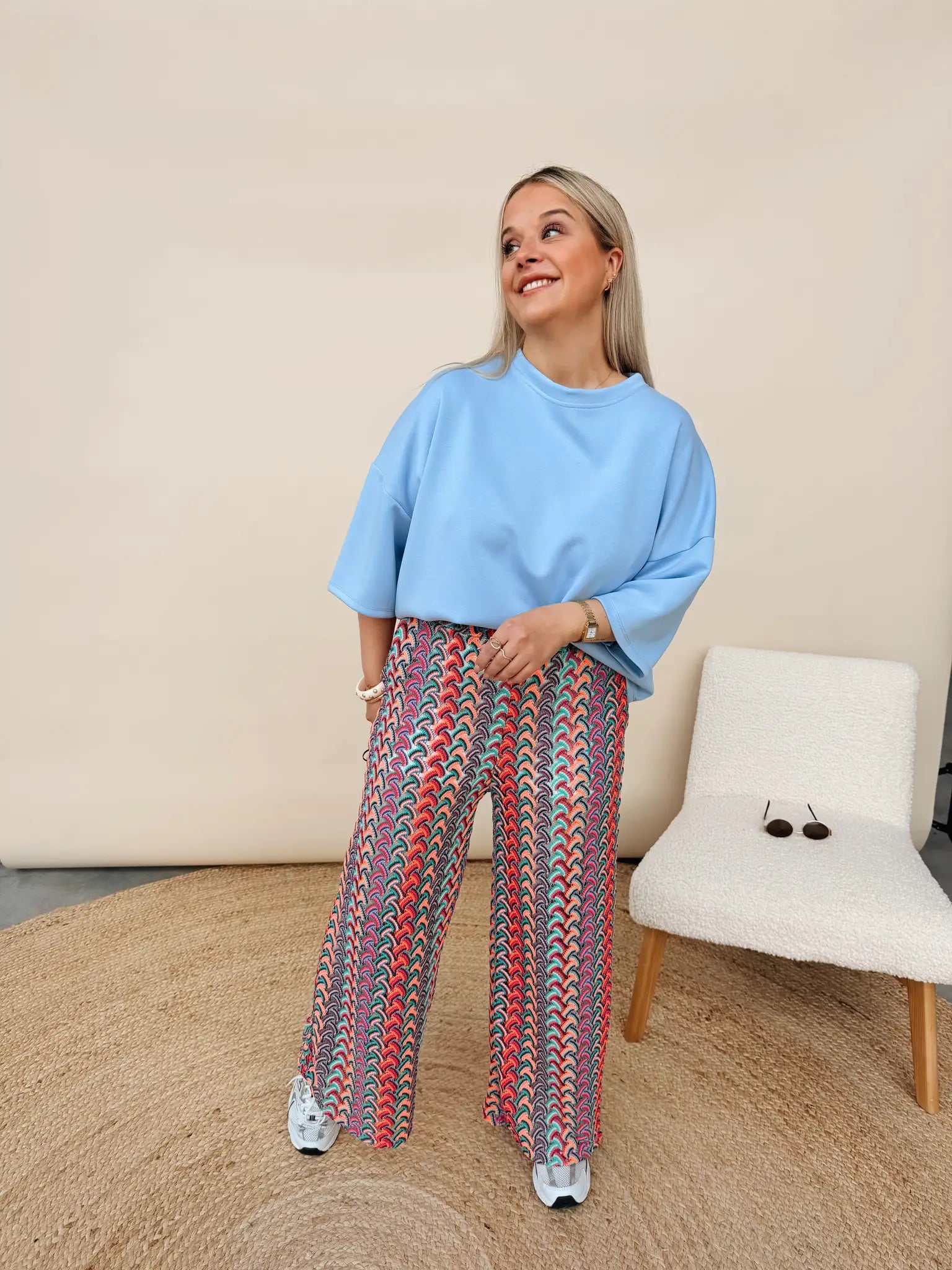 Katrien Pantalon Multicolor