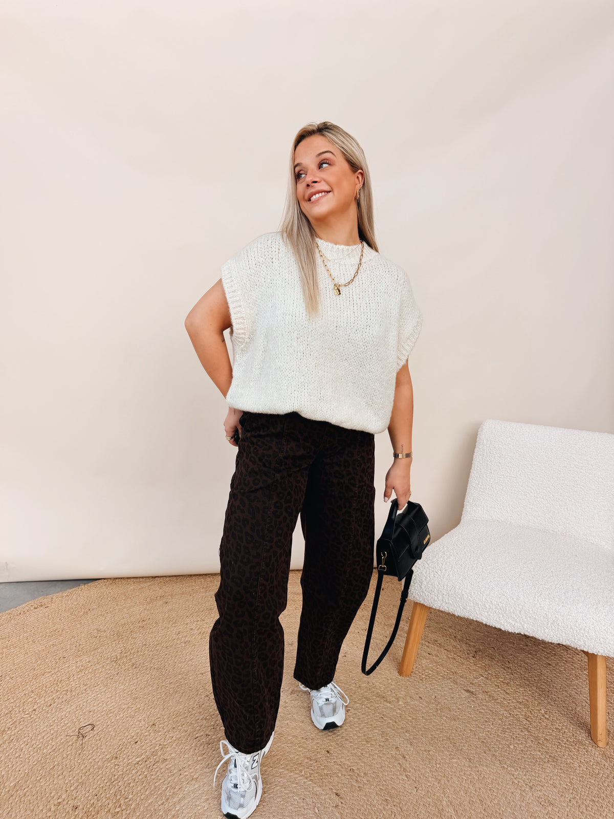 Apolline Knit Ecru
