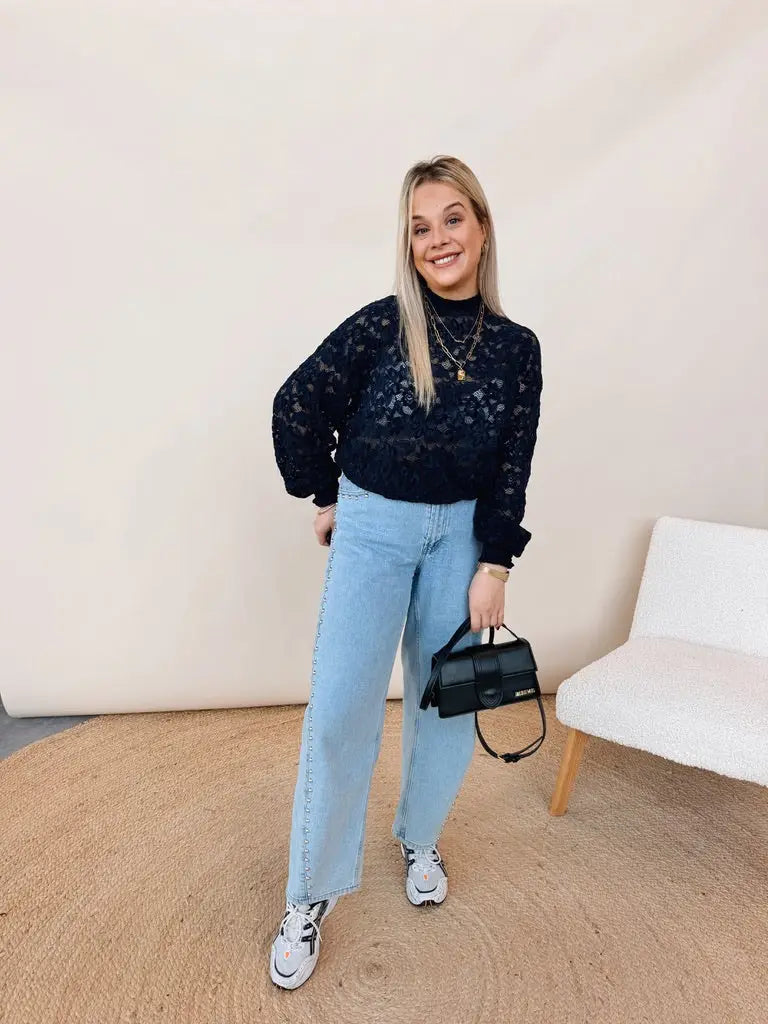 Mara Top Navy