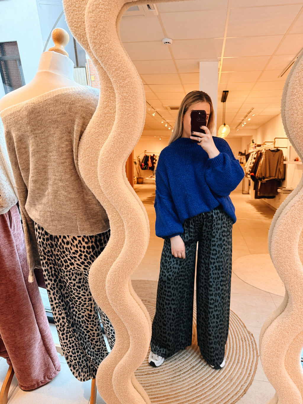 Lucille Leopard Pantalon