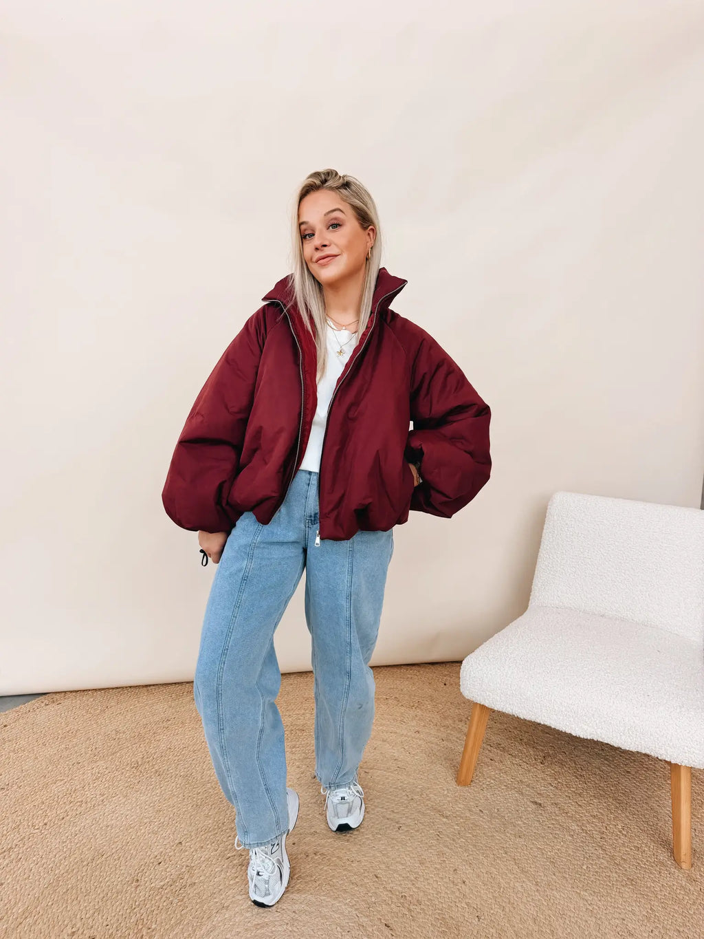 Melissa Jacket Burgundy