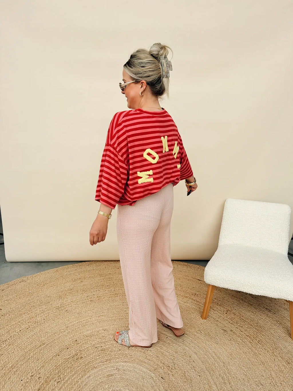 Shirt Mommy Rood