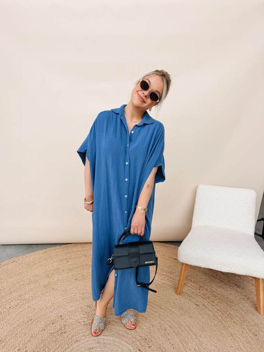 Mona Jurk Blauw