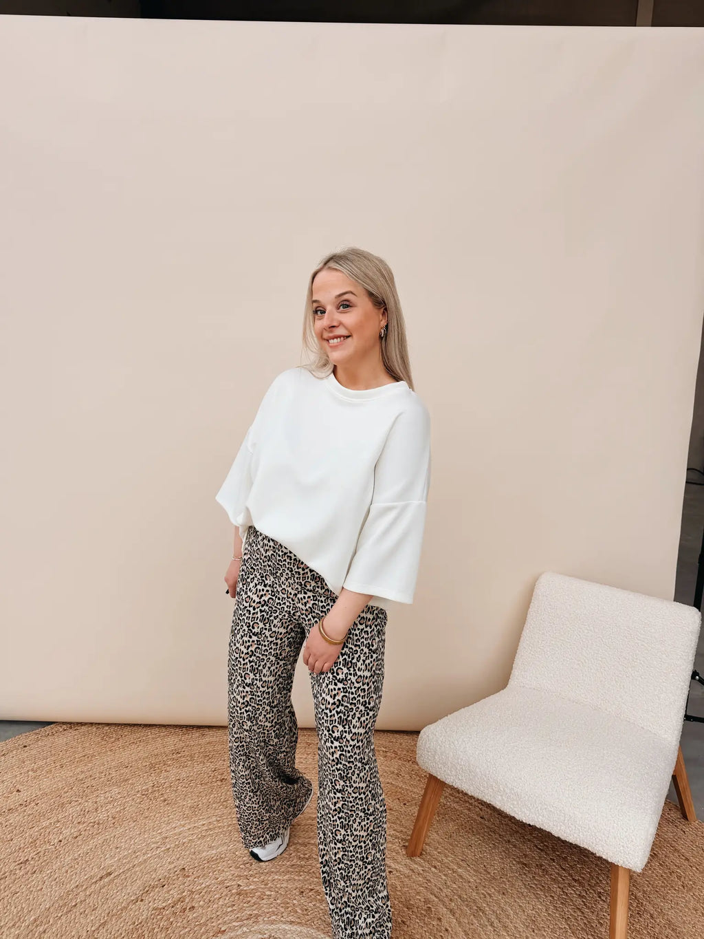 Vieve Leopard Pantalon