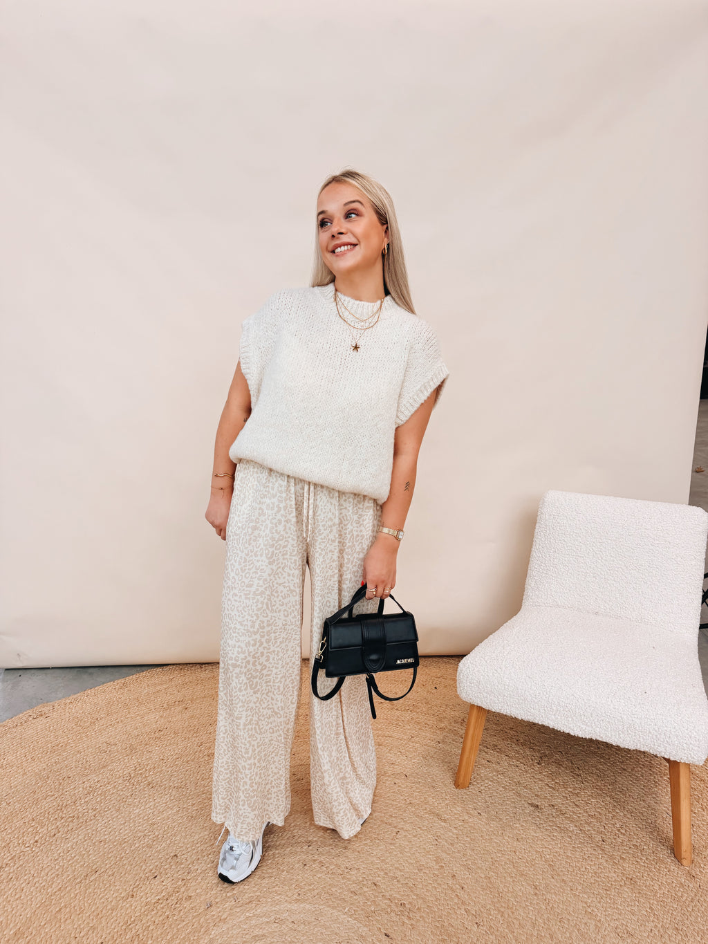 Apolline Knit Ecru
