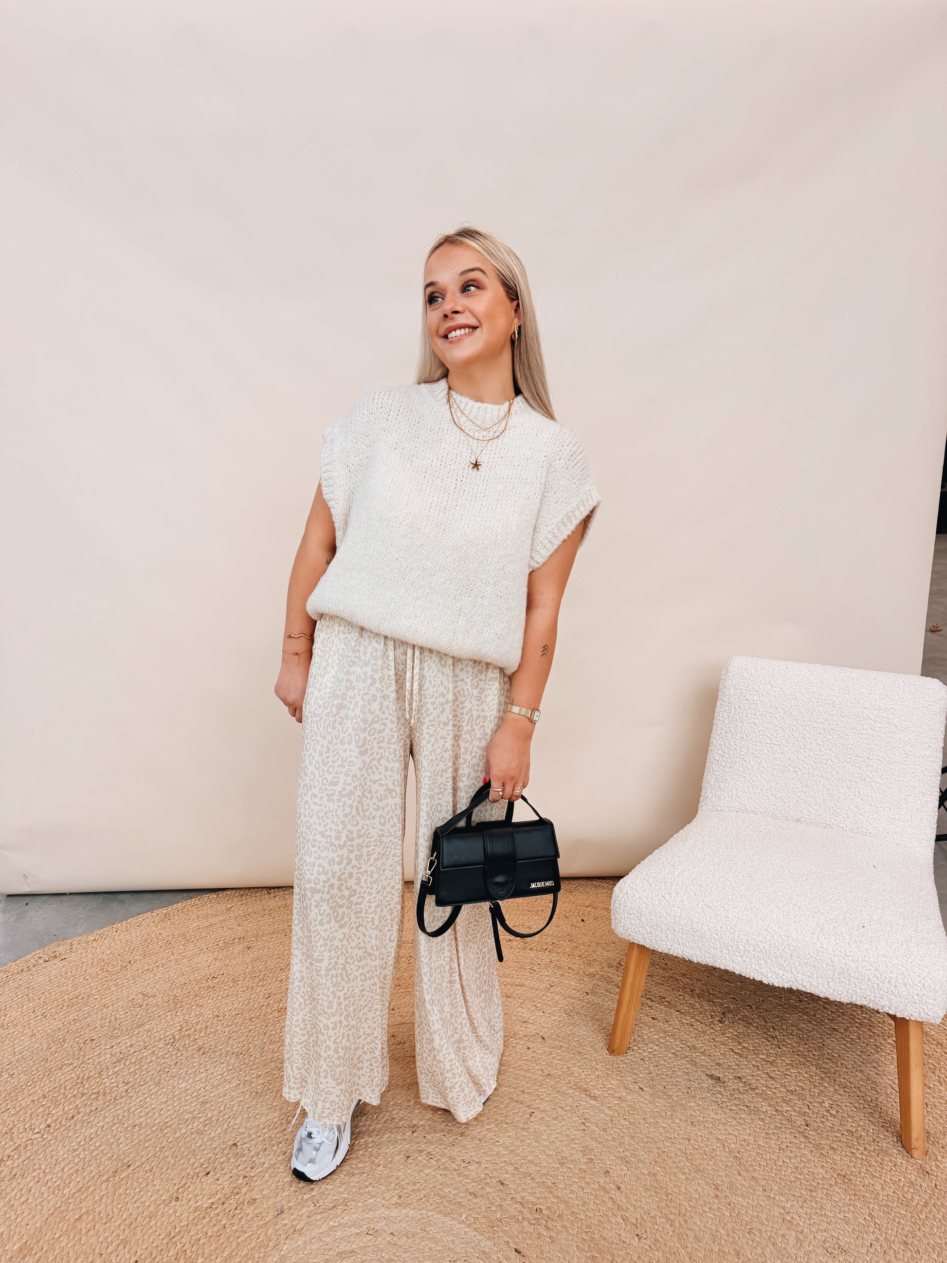 Apolline Knit Ecru