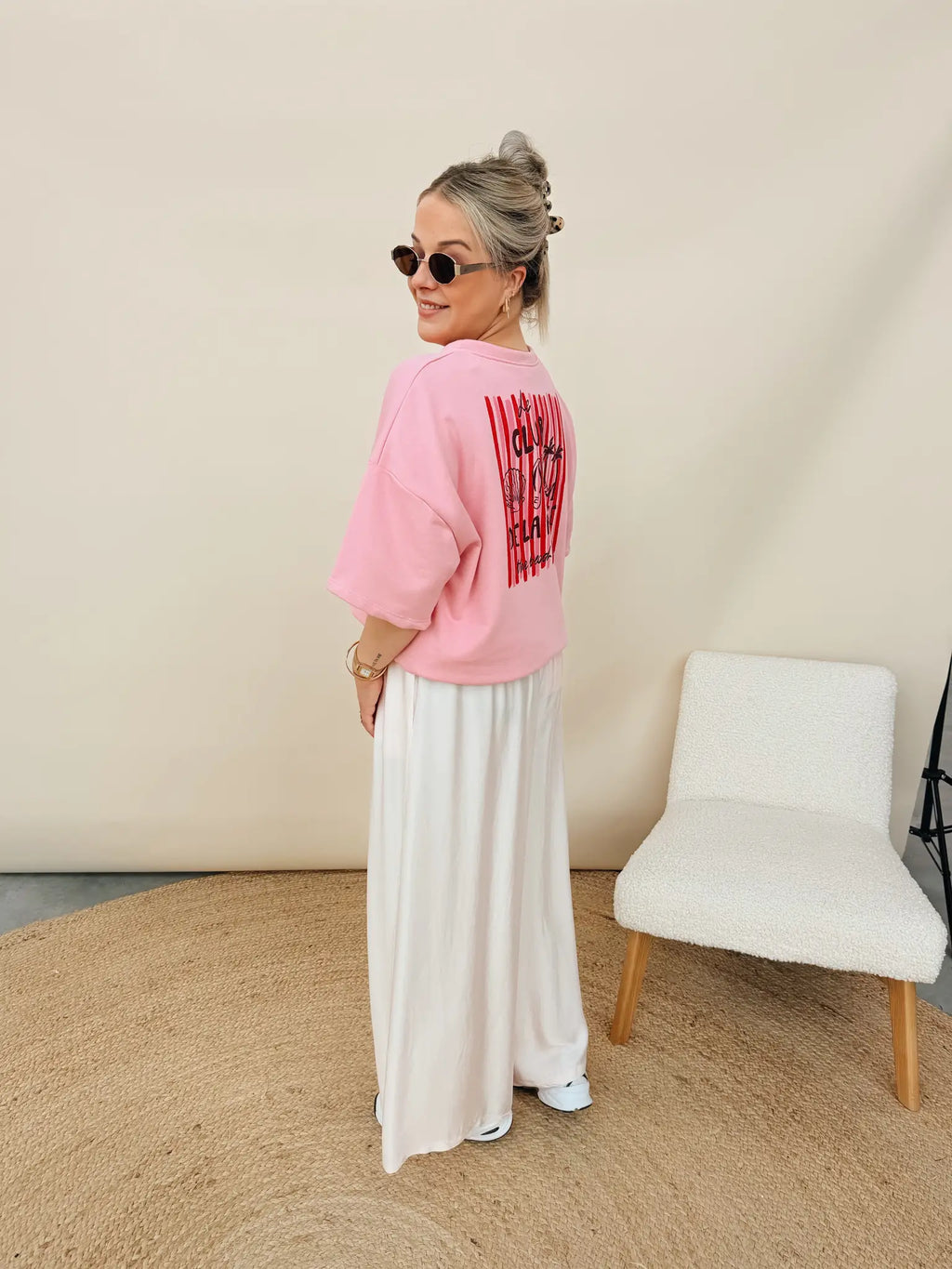 Shirt Le Club De La Plage Roze