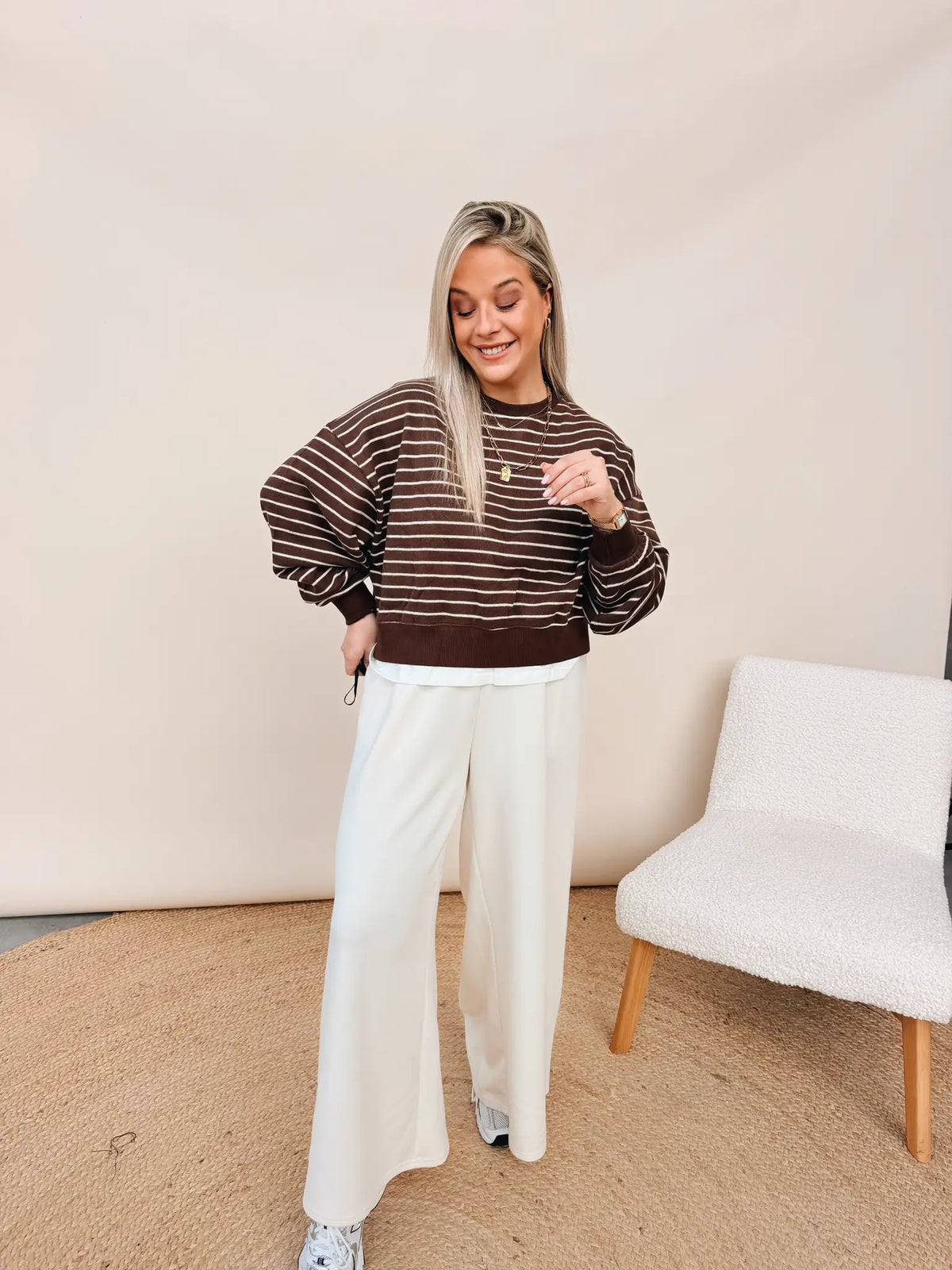 Emilie Sweatshirt Choco