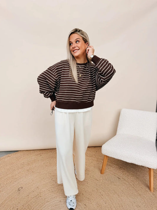 Emilie Sweatshirt Choco