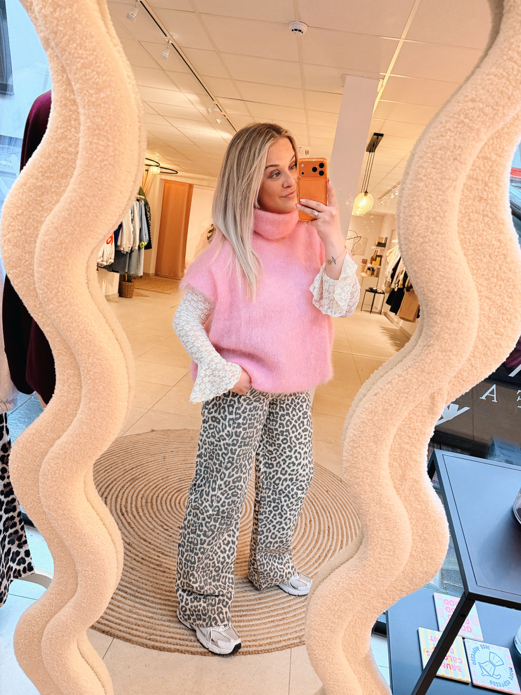 Danira Leopard Pantalon