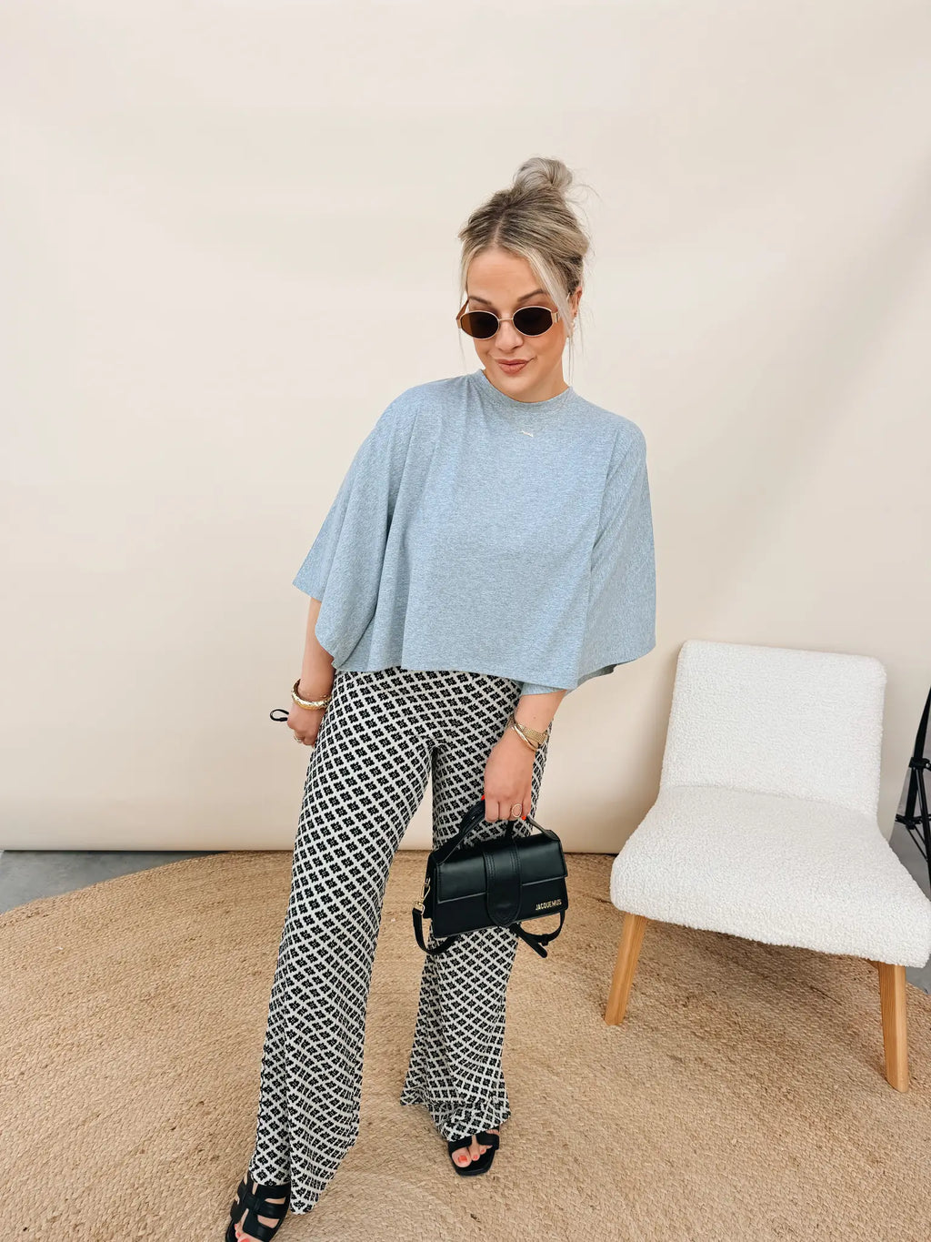 Lenza Top Grijs - PRE ORDER 3/7