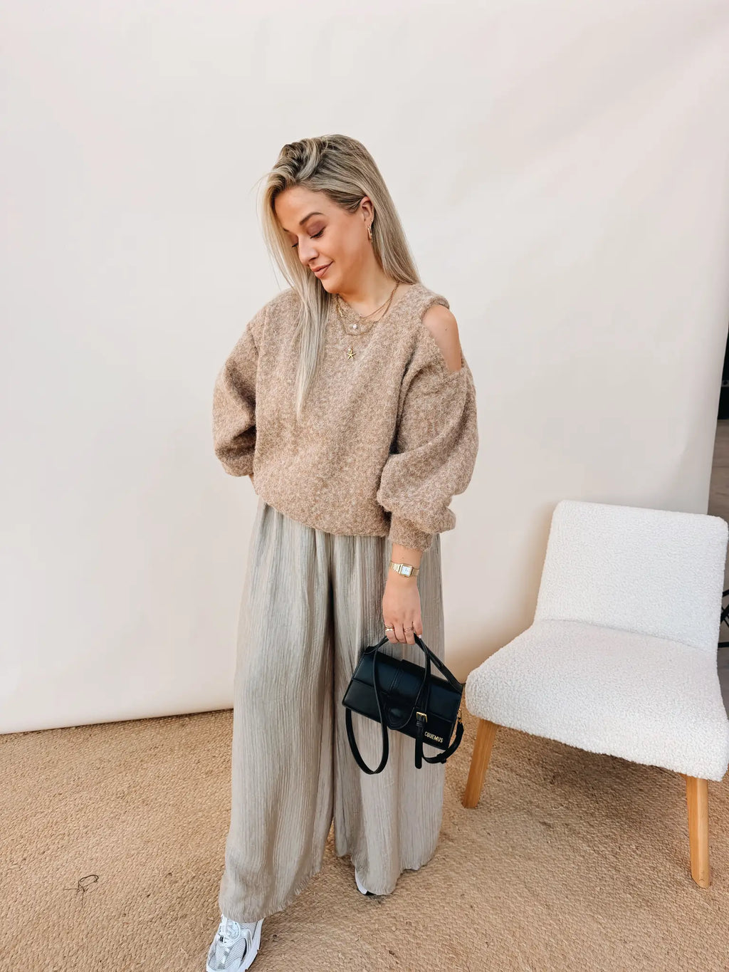Sanne Knit Beige