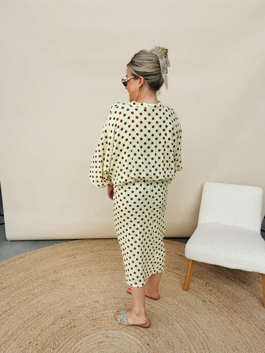 Kim Dot Jurk Geel