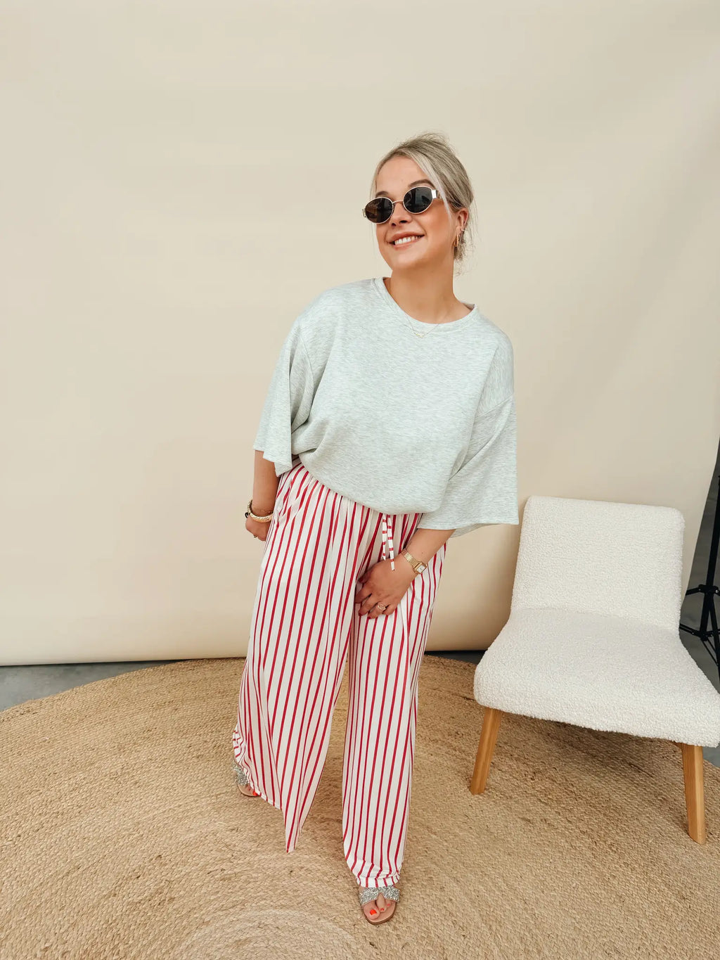 Novalie Pantalon Fuchsia