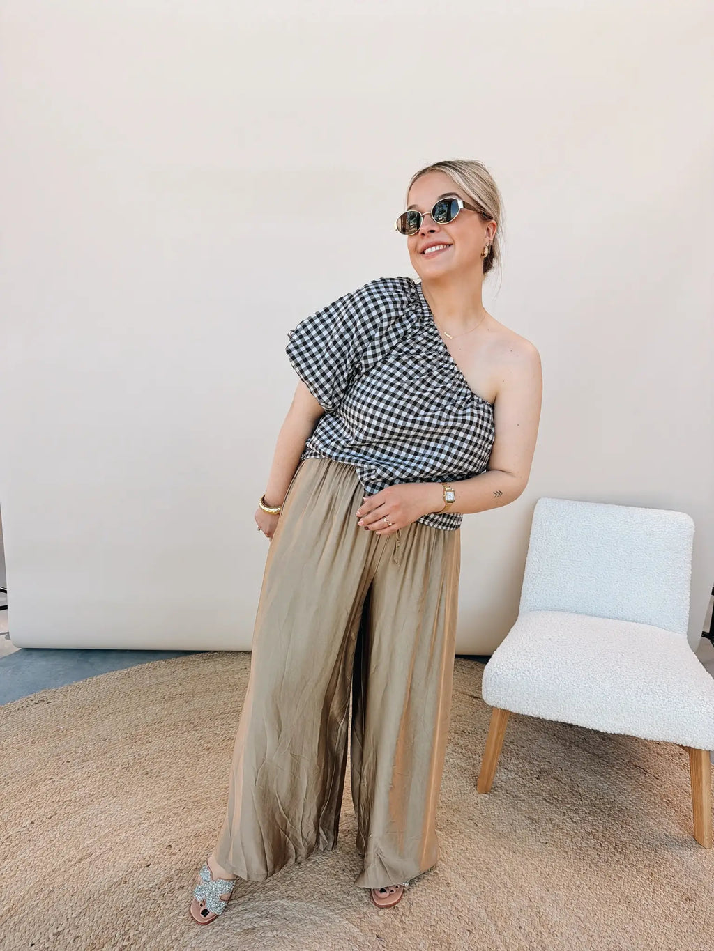 Francien Pantalon Taupe