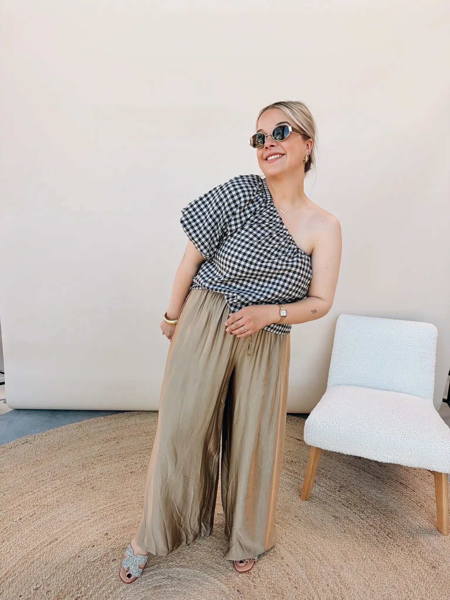 Francien Pantalon Taupe