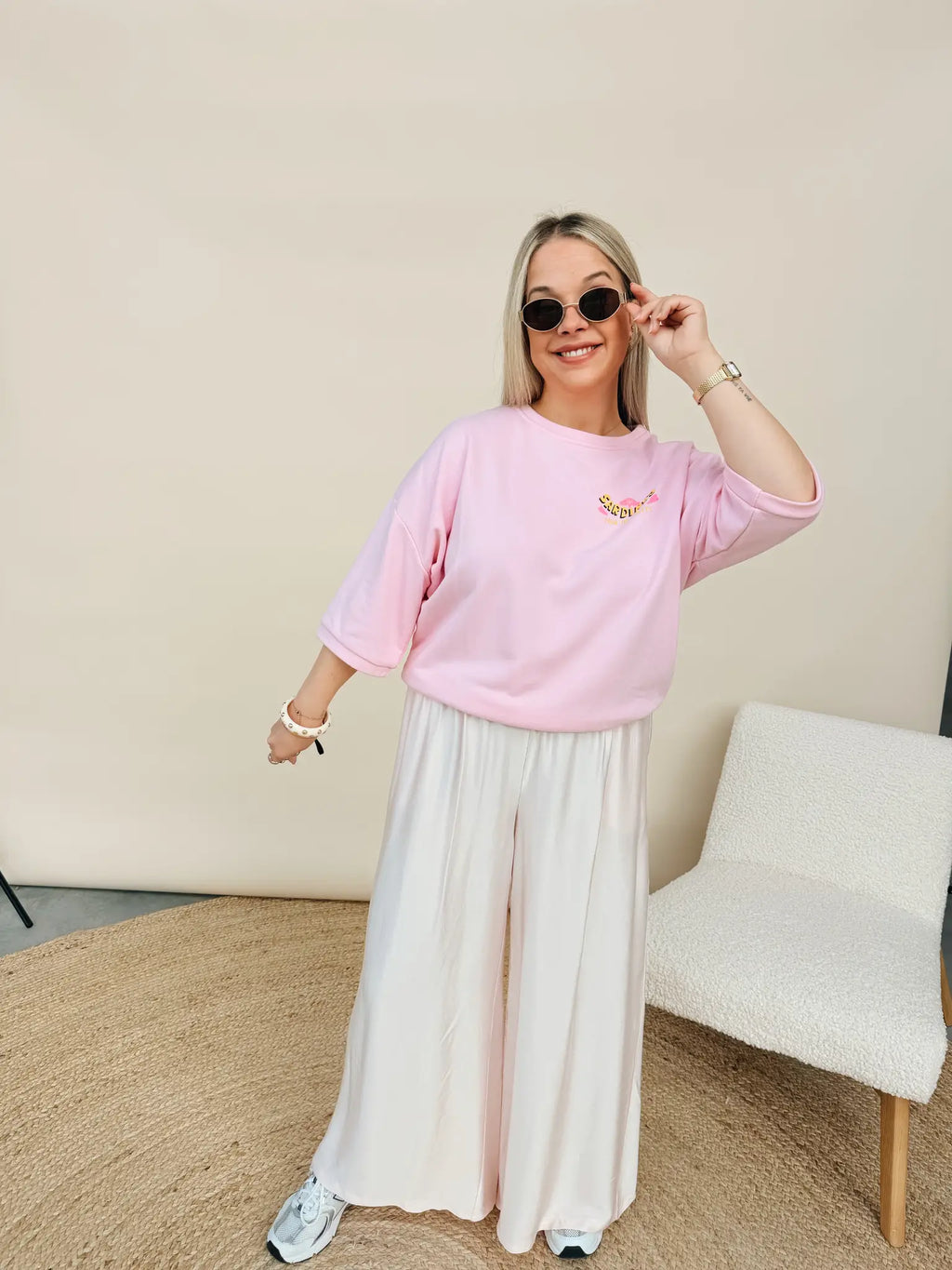 Shirt Sardines Pour Les Toasts Roze