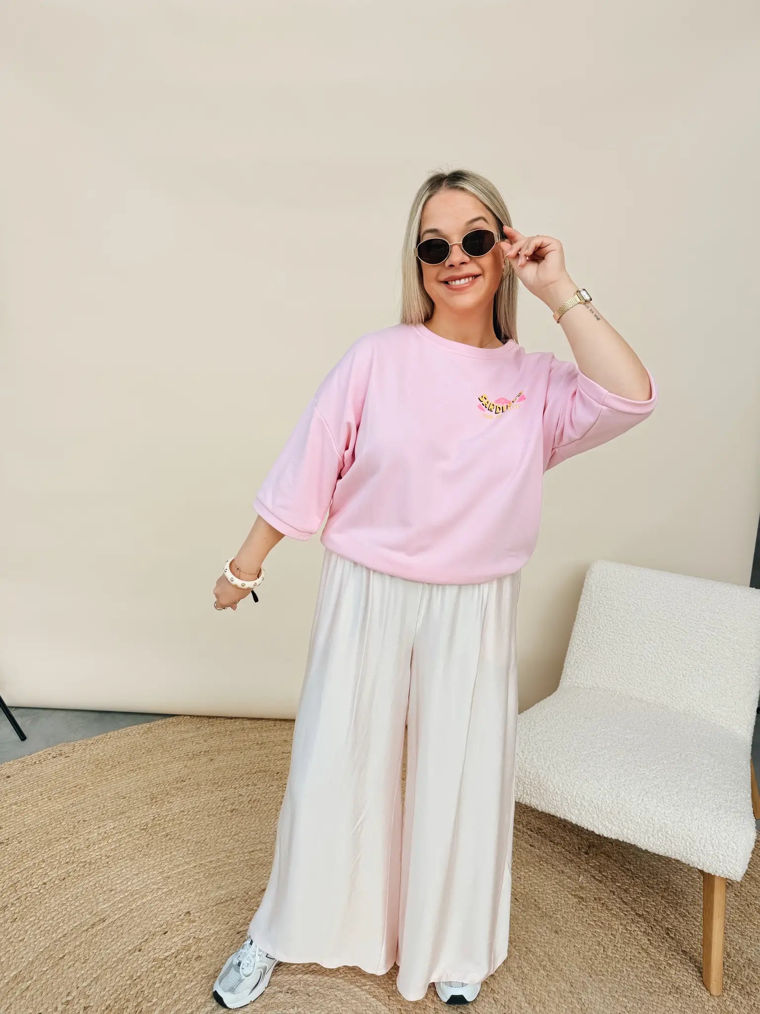 Shirt Sardines Pour Les Toasts Roze