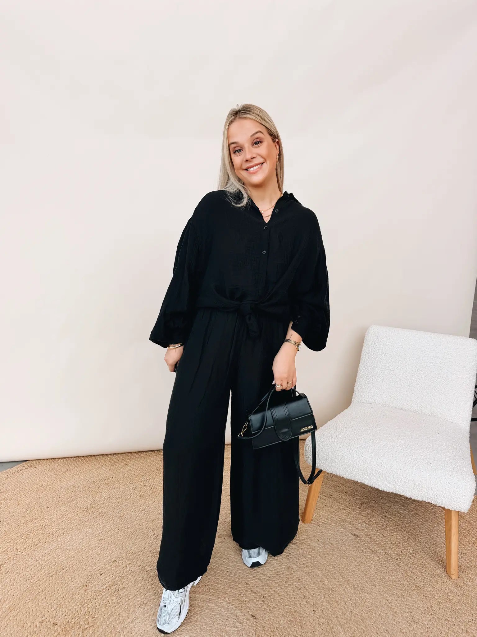 Leonore Blouse Zwart