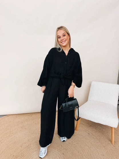 Leonore Blouse Zwart