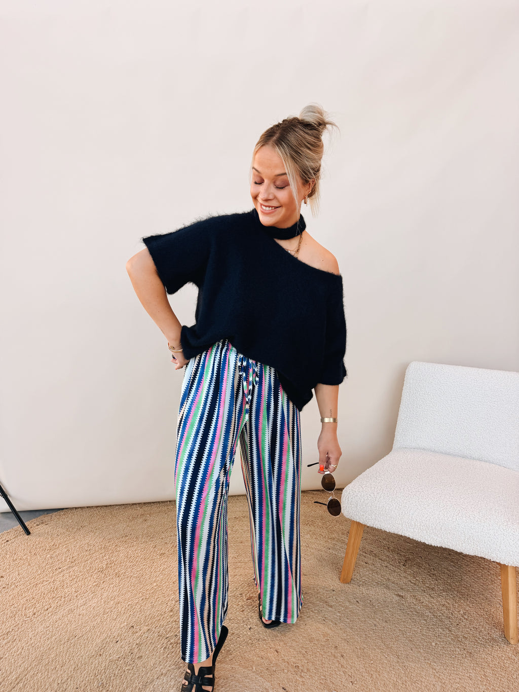 Florine Pantalon Navy