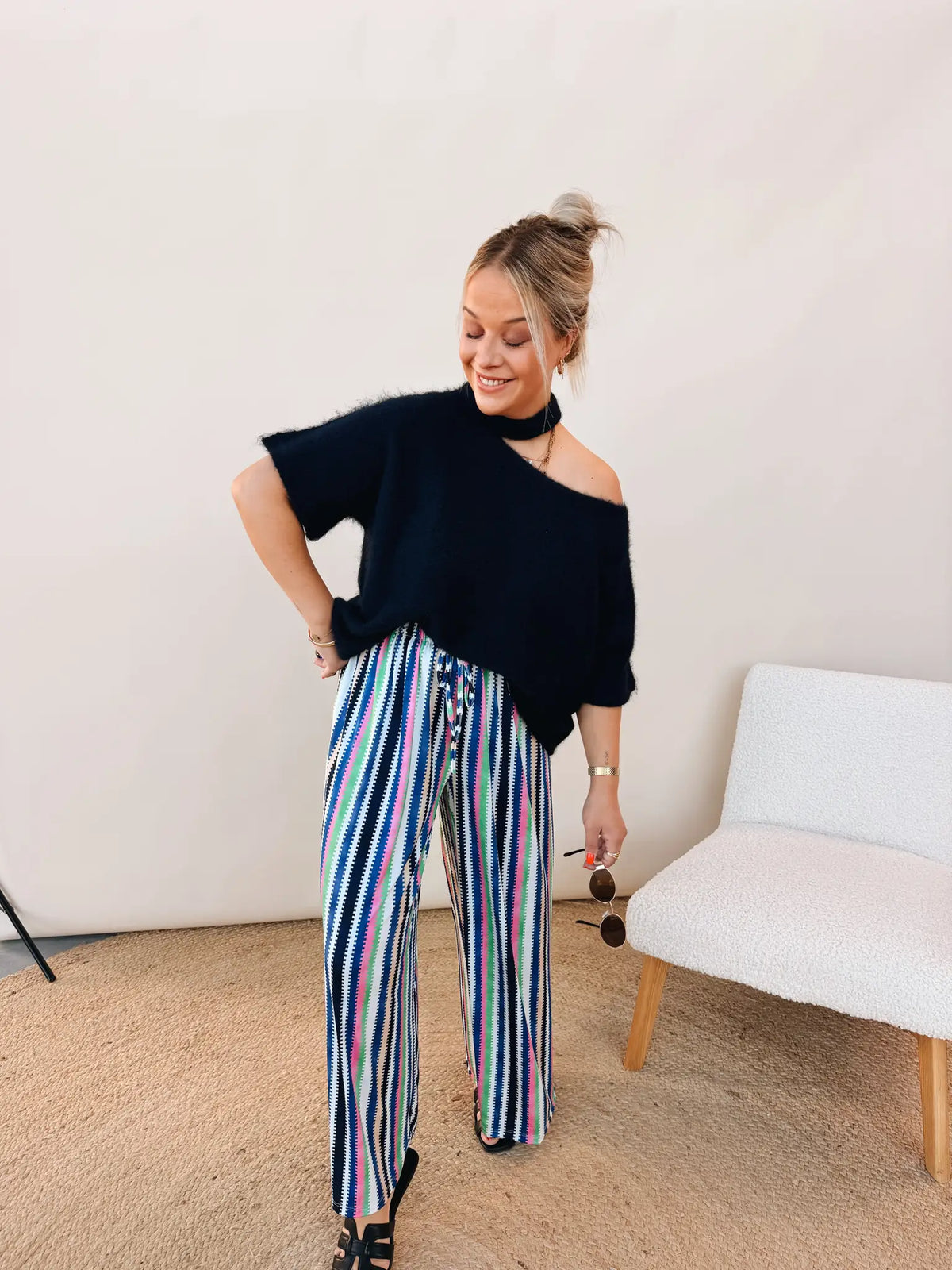 Florine Pantalon Navy