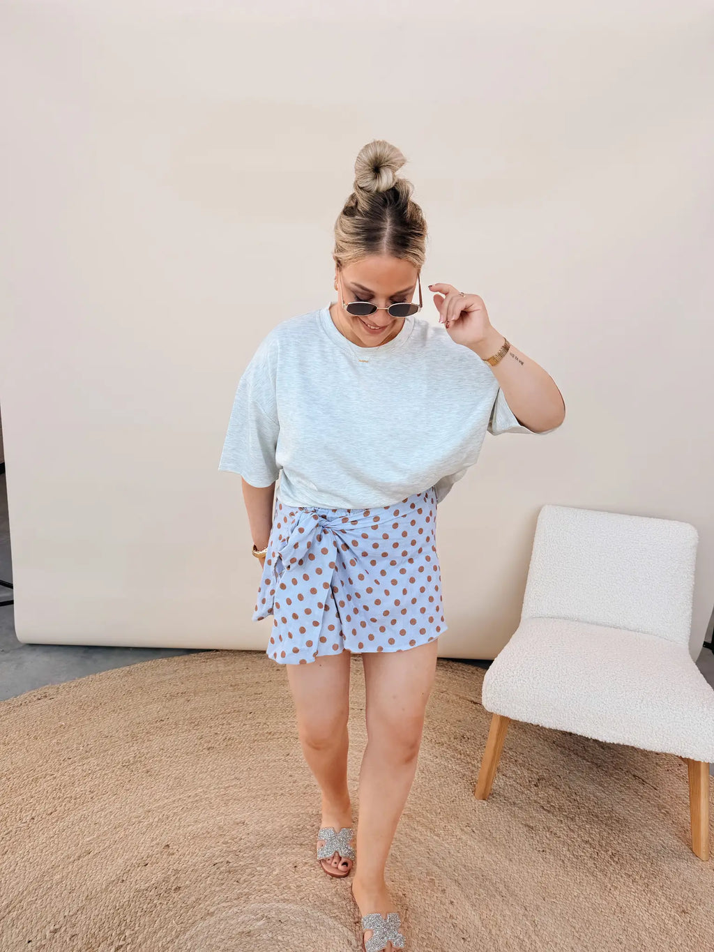 Lily Shirt Lichtgrijs
