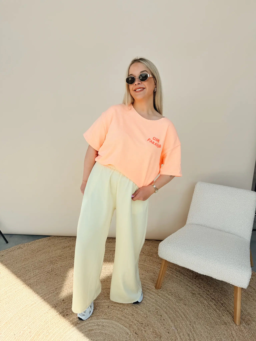 Shirt Paraiso Club Peach