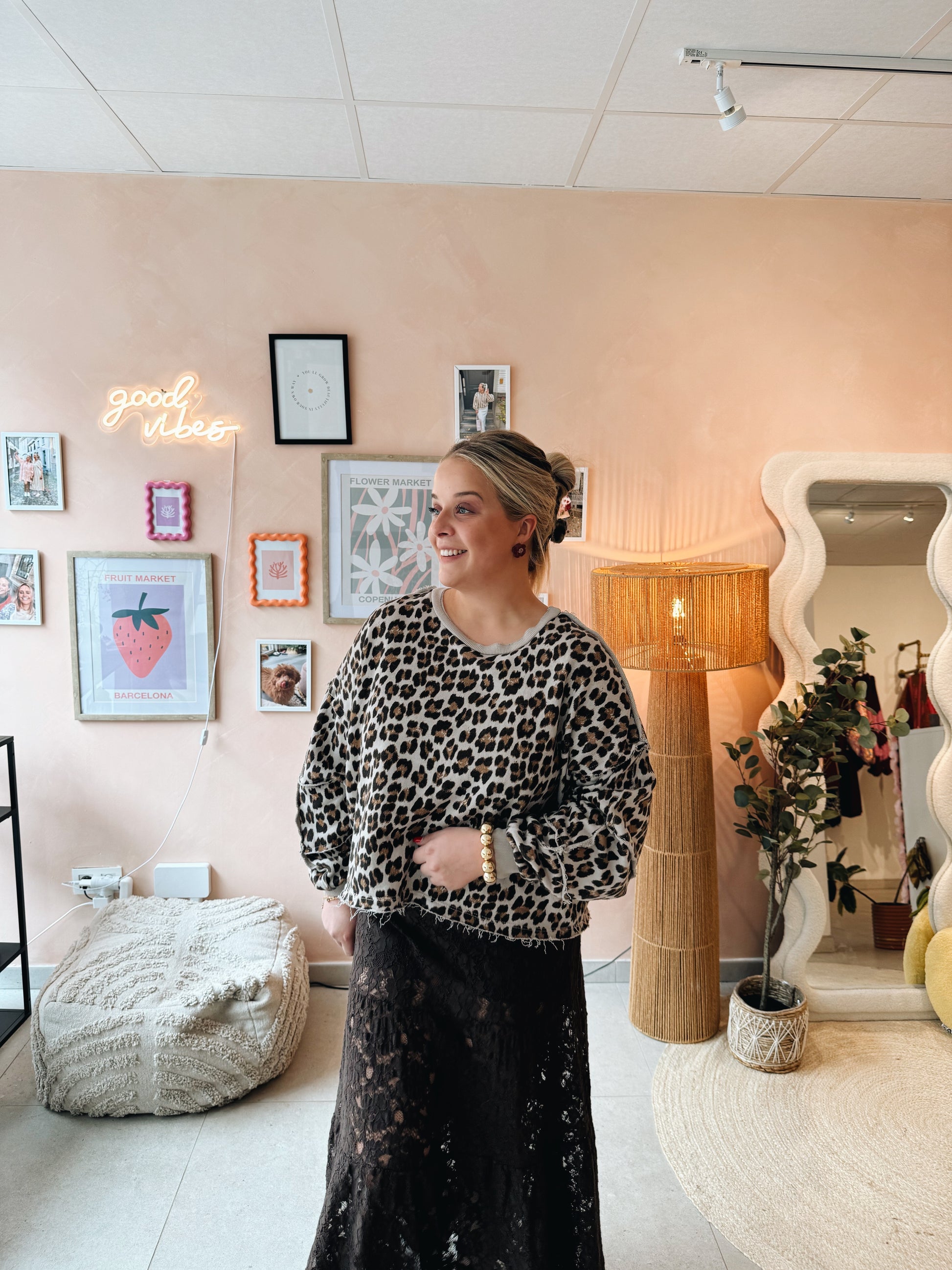 Lou Top Leopard