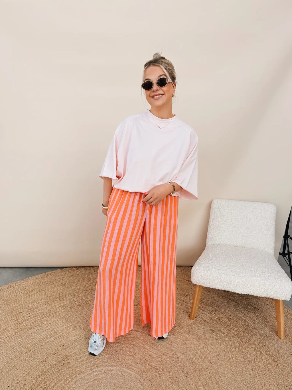 Bea Oversized Shirt Rose