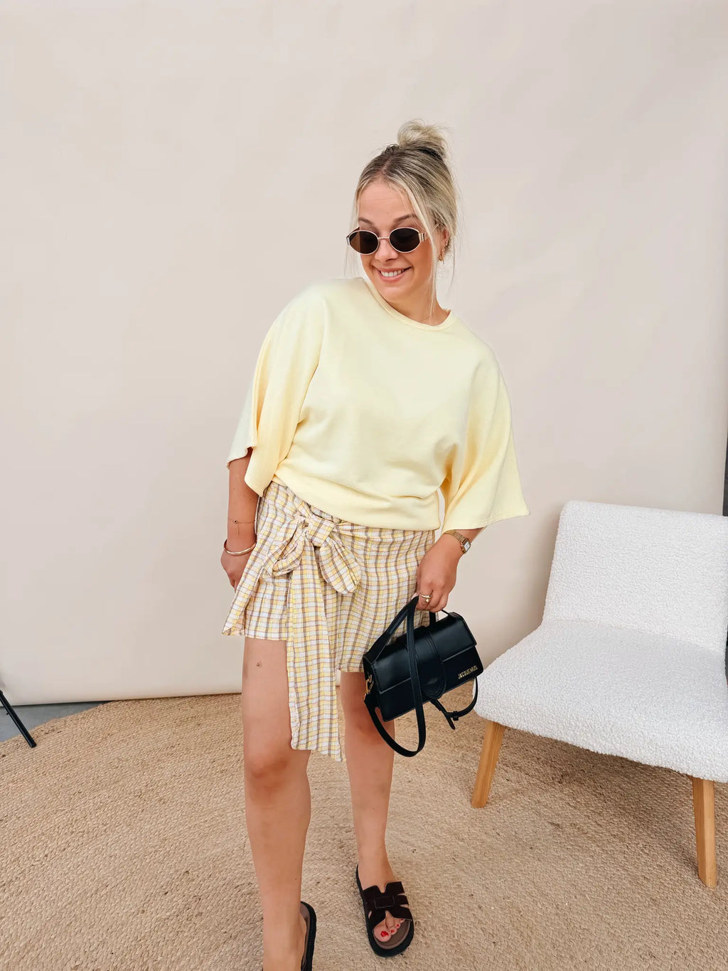 Elodie Top Geel