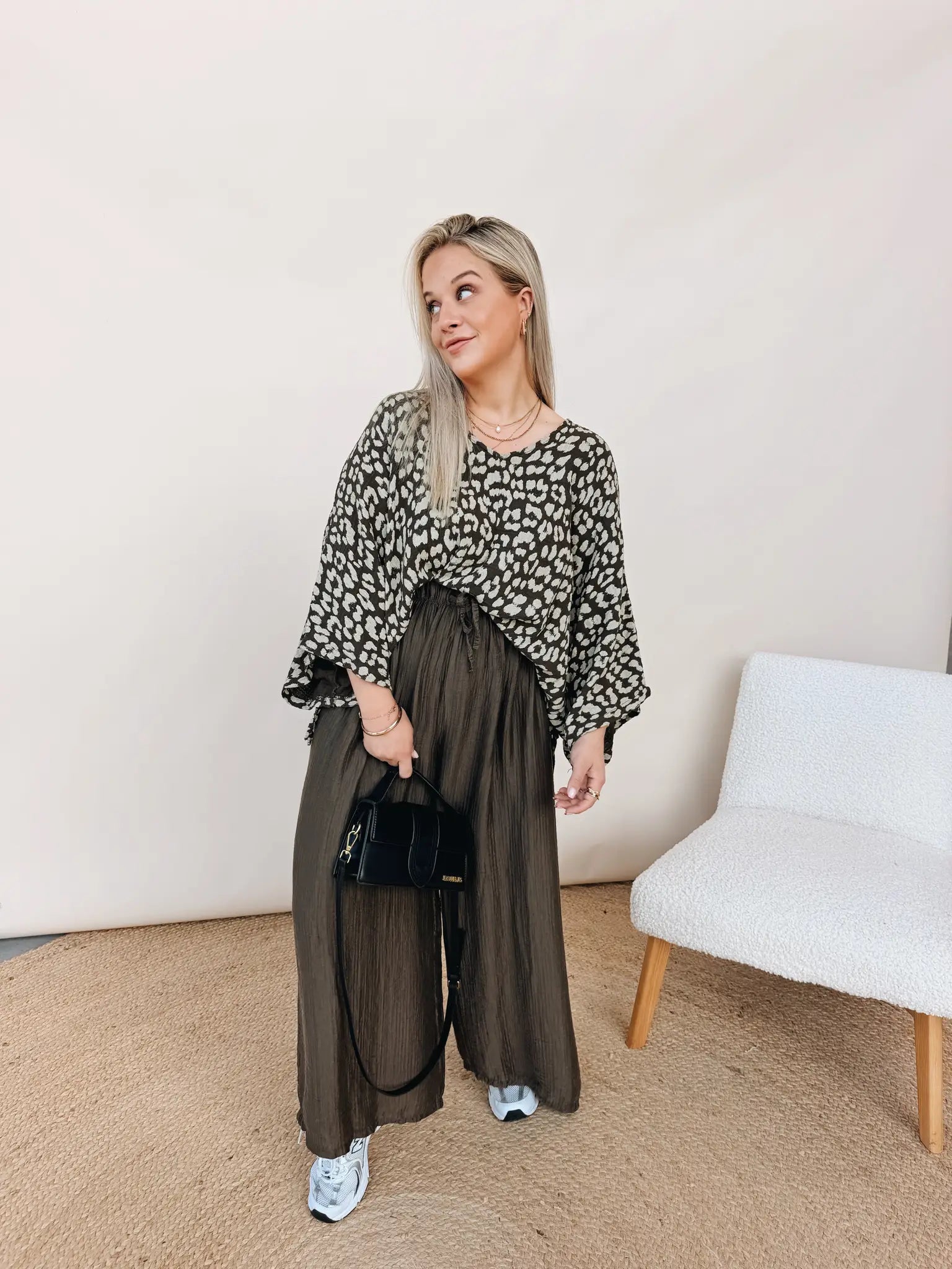 Saraza Leopard Top