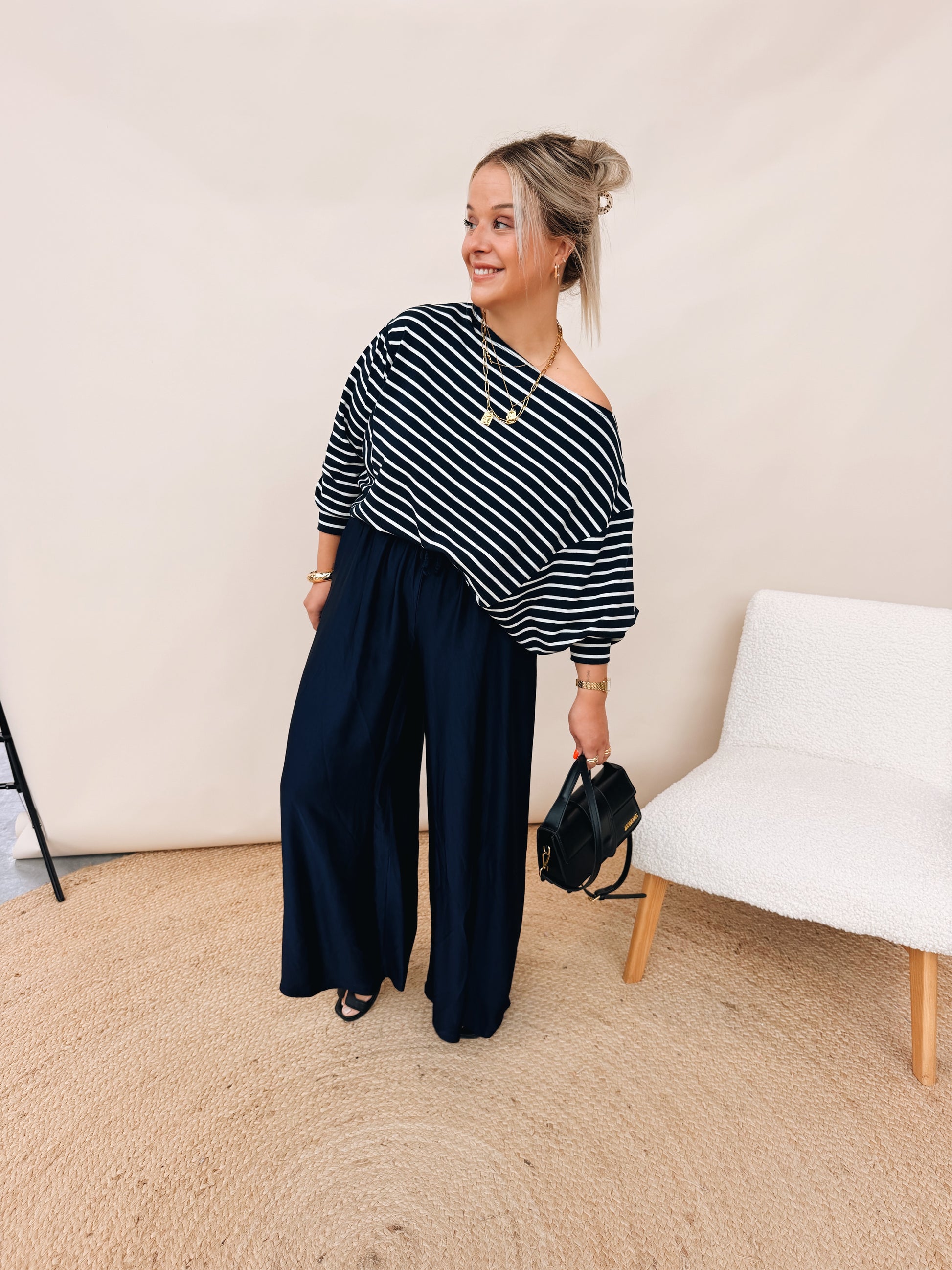 Nuria Pantalon Navy
