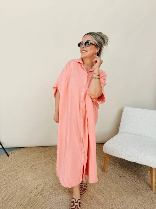 Mona Jurk Peach