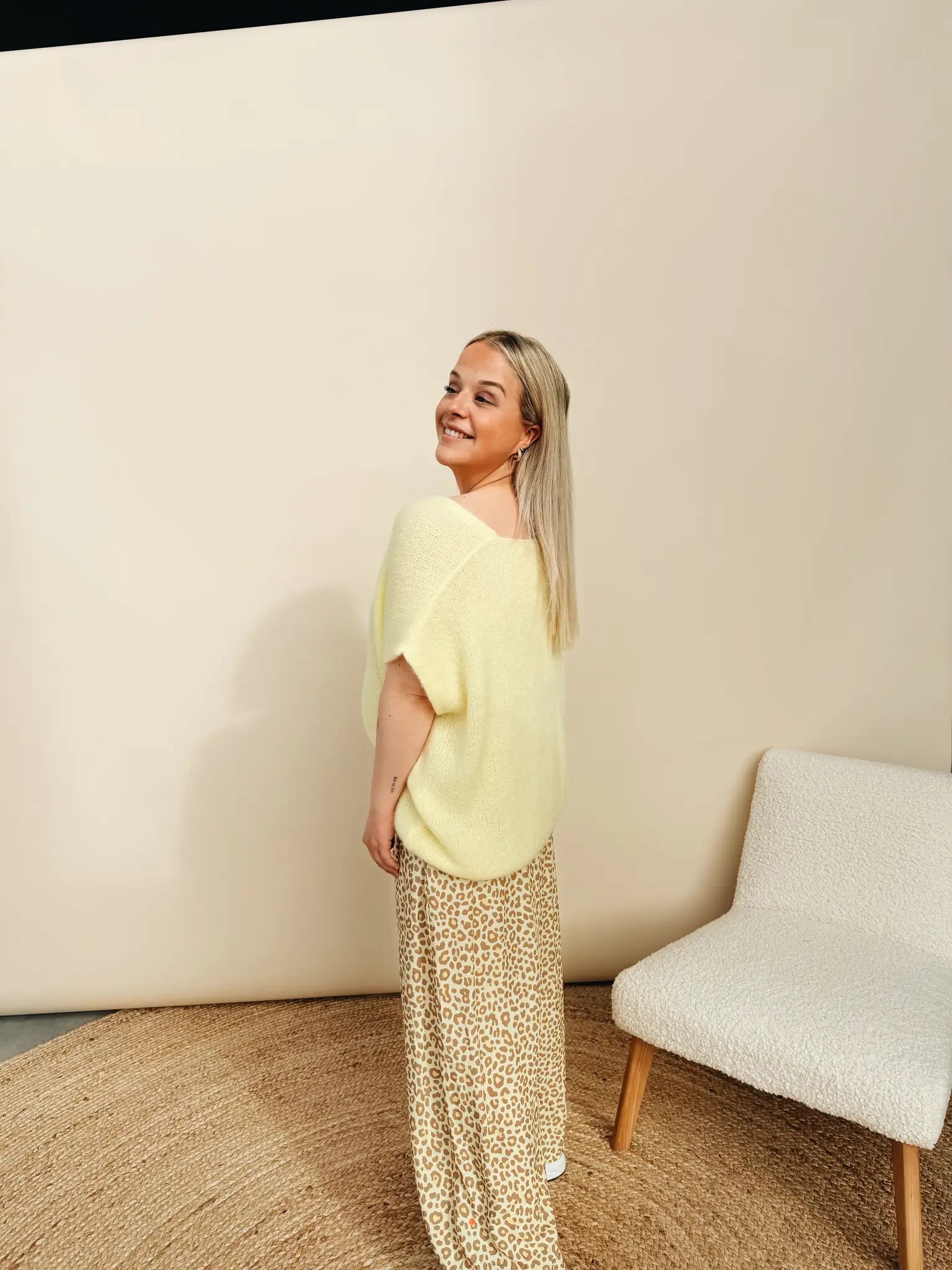 Annebel Leopard Pantalon